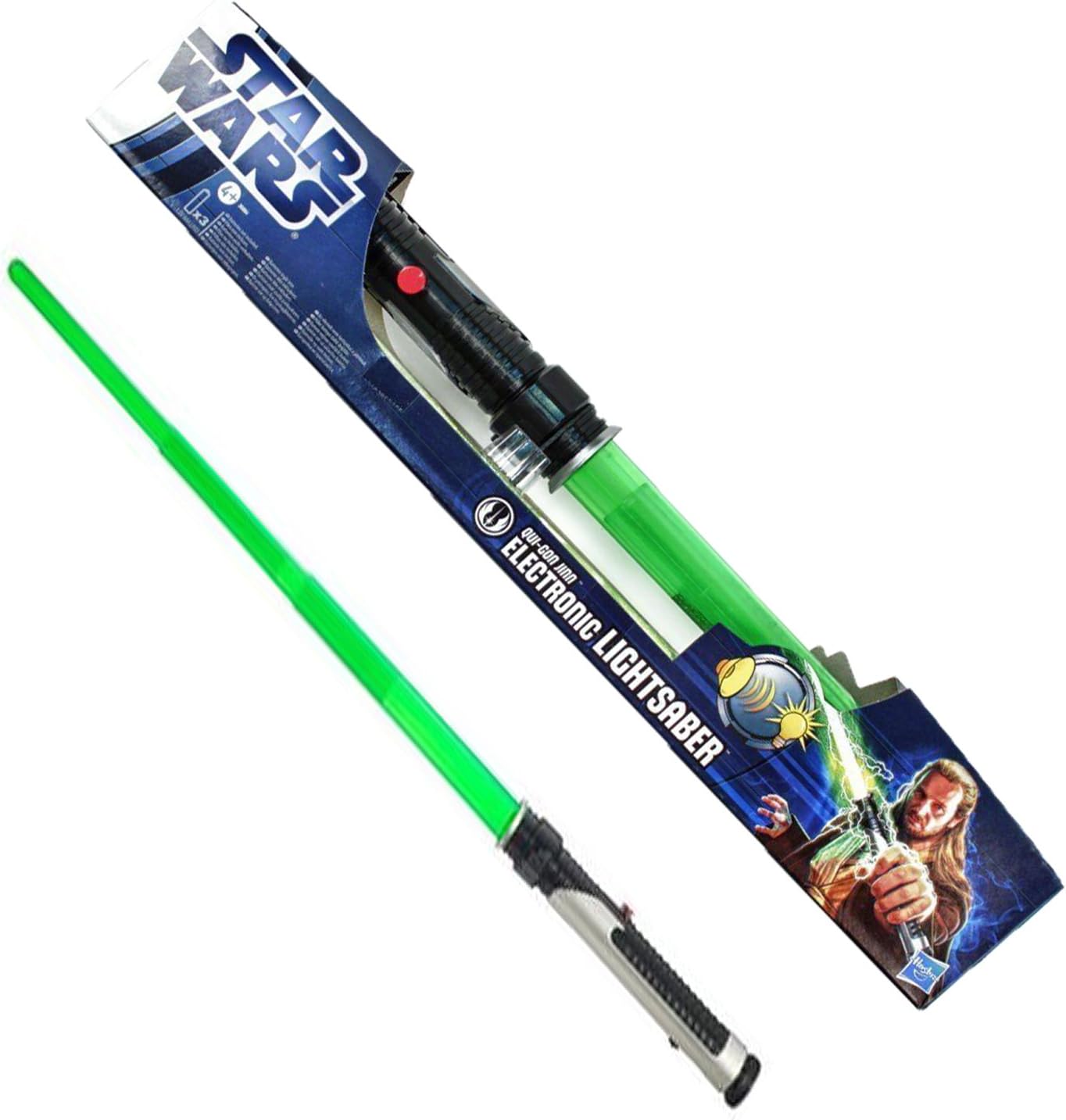 Star Wars Qui Gon Jinn Electronic Lightsaber - Movie Version