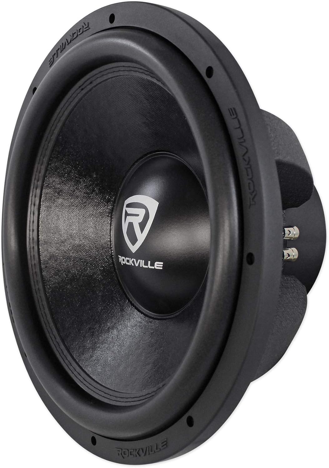 Rockville W15K6D2 V2 15" 4000W Peak/1000W RMS Car Audio Subwoofer Dual 2-Ohm, CEA Rated, Deep Bass, Fiber-Reinforced Cone, High Excursion, for Car Audio Enthusiasts