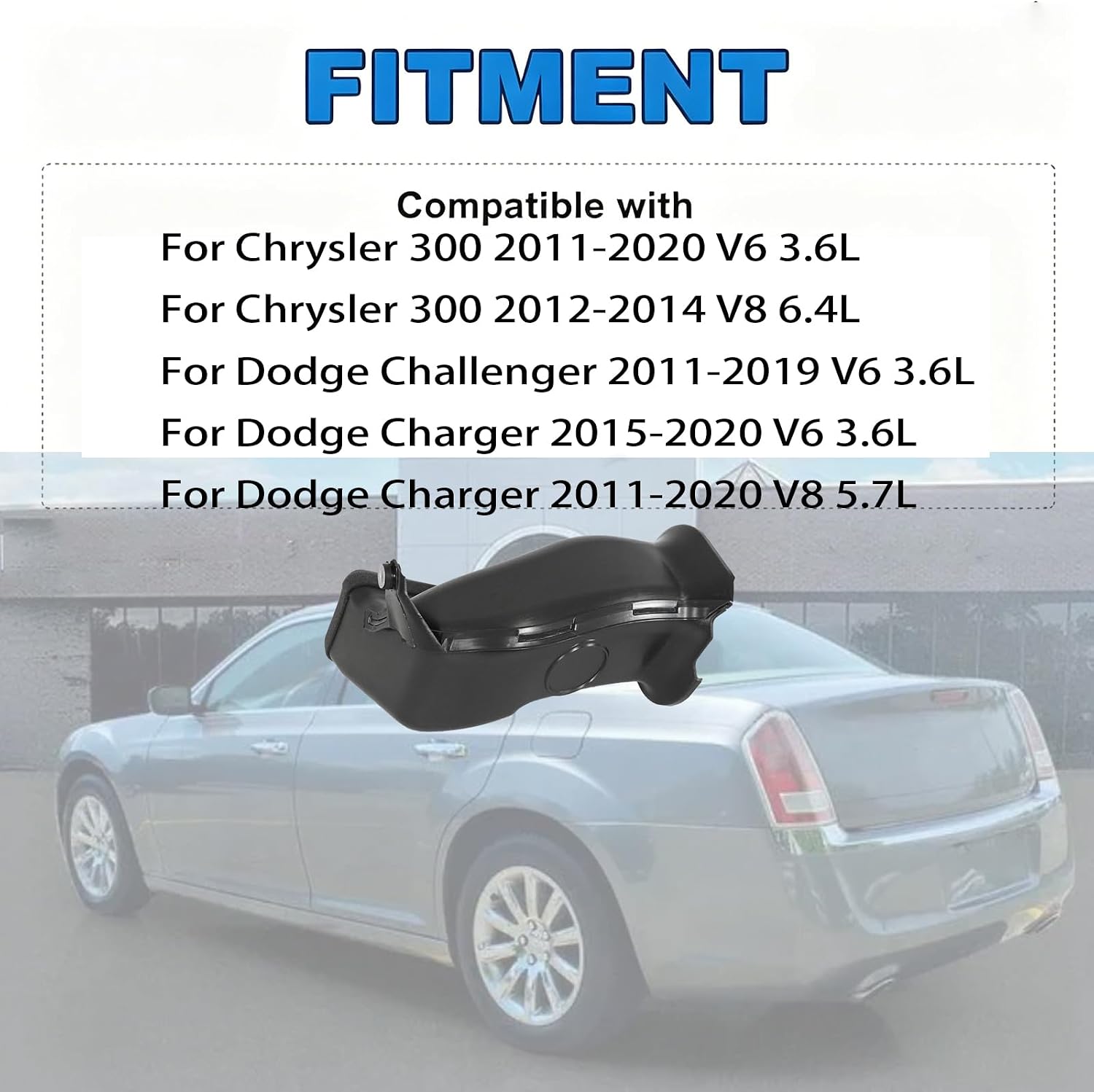 Engine Clean Air Intake Duct For Chrysler 300 2011-2020 68240431AA