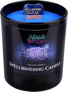 Naturally Wicked Spellbinding Candle | Scented Crystal Spell Candle | Inc Unique Candle Gift Box (Ouija)