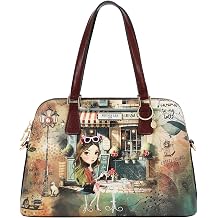 Nicole Lee VIRTUAL FRIEND Satchel Bag,Includes adjustable, detachable crossbody strap VIRTUAL FRIEND