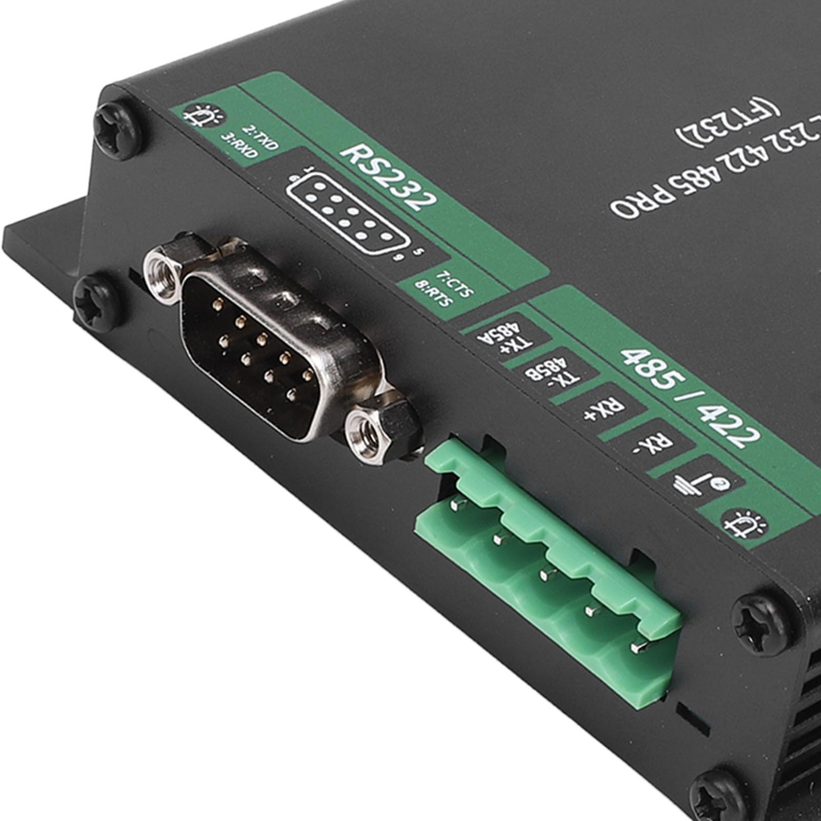 Yosoo USB-zu-RS232-485-422-TTL-Wandler, 9-in-1-industrieller Isolierter Serial-Adapter mit FT232-RL-Chip für Schnellen Datentransfer für Mehrere Geräte