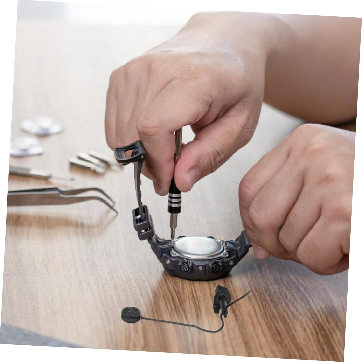 Unomor Pcs Vintage Alarm Clock Parts Metal Precision Production Easy to Install Safe Material