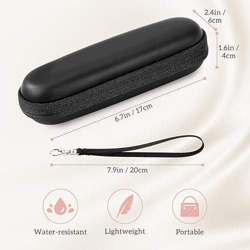 Miniatura 4 de ProCase Funda rígida de viaje para varita facial 4 en 1 SolaWave para varita facial de EVA, funda protectora de EVA para varita de renovación