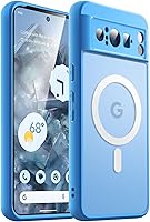 Vista 28 de JETech Funda magnética para Google Pixel 8 de 6.2 pulgadas 2023, compatible con MagSafe, translúcida mate trasera a prueba de golpes (Hazel)