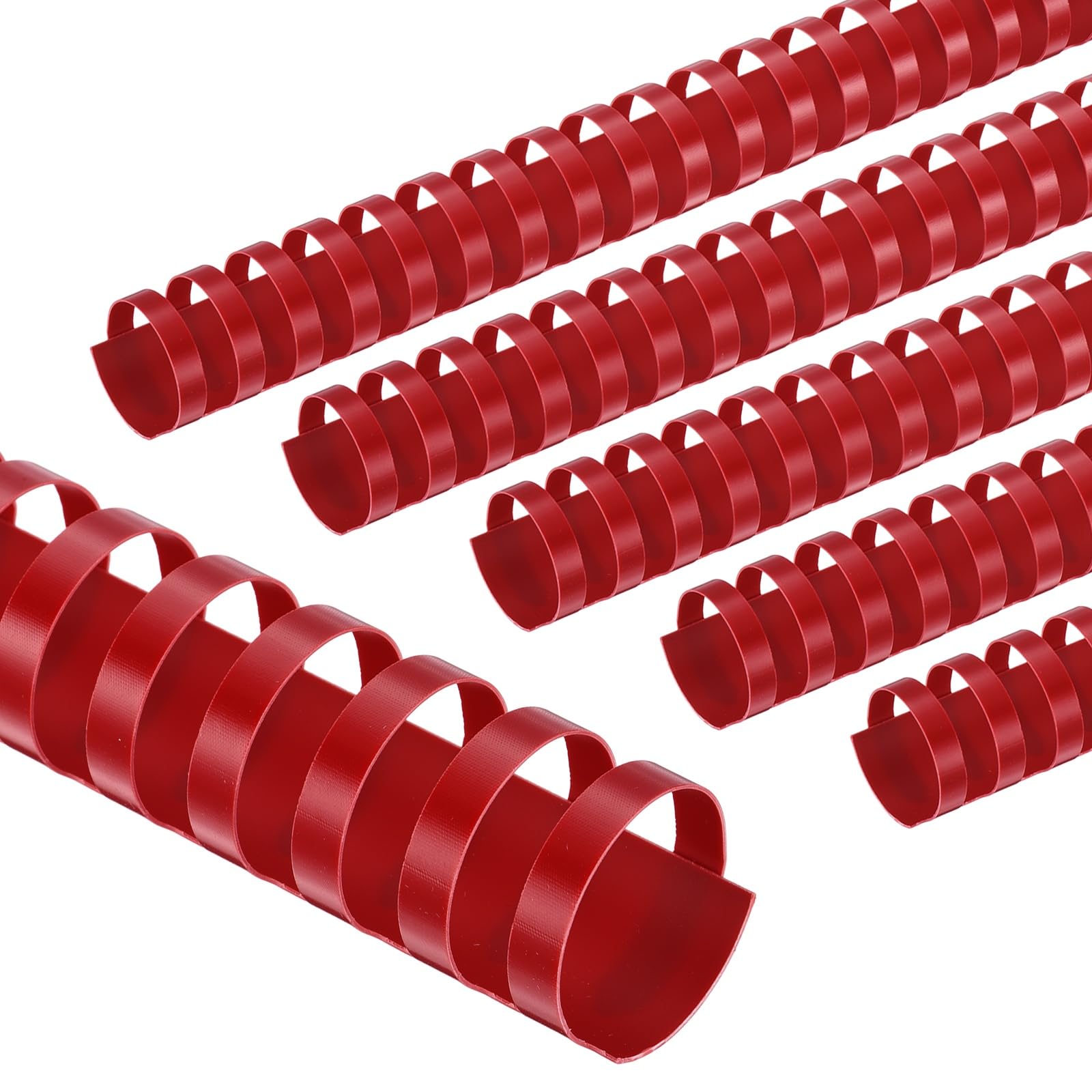 PATIKIL 32mm Plastic Binding Combs, 21 Rings Comb Binding Spines 50 Pcs