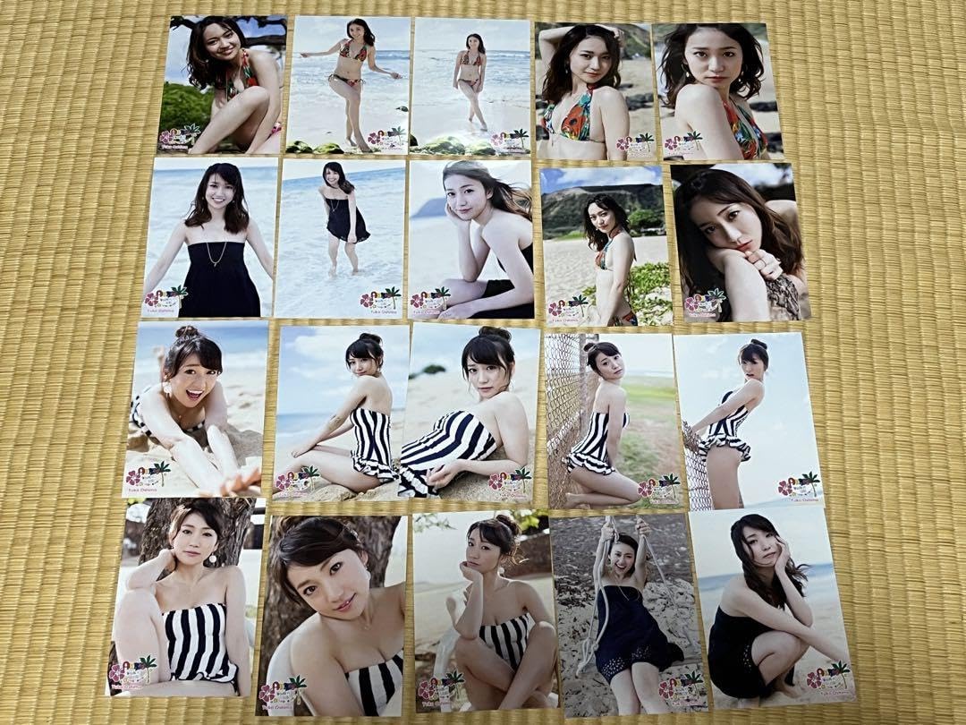 Amazon.co.jp: AKB48 生写真 大島優子 海外旅行日記 ハワイはハワイ 20