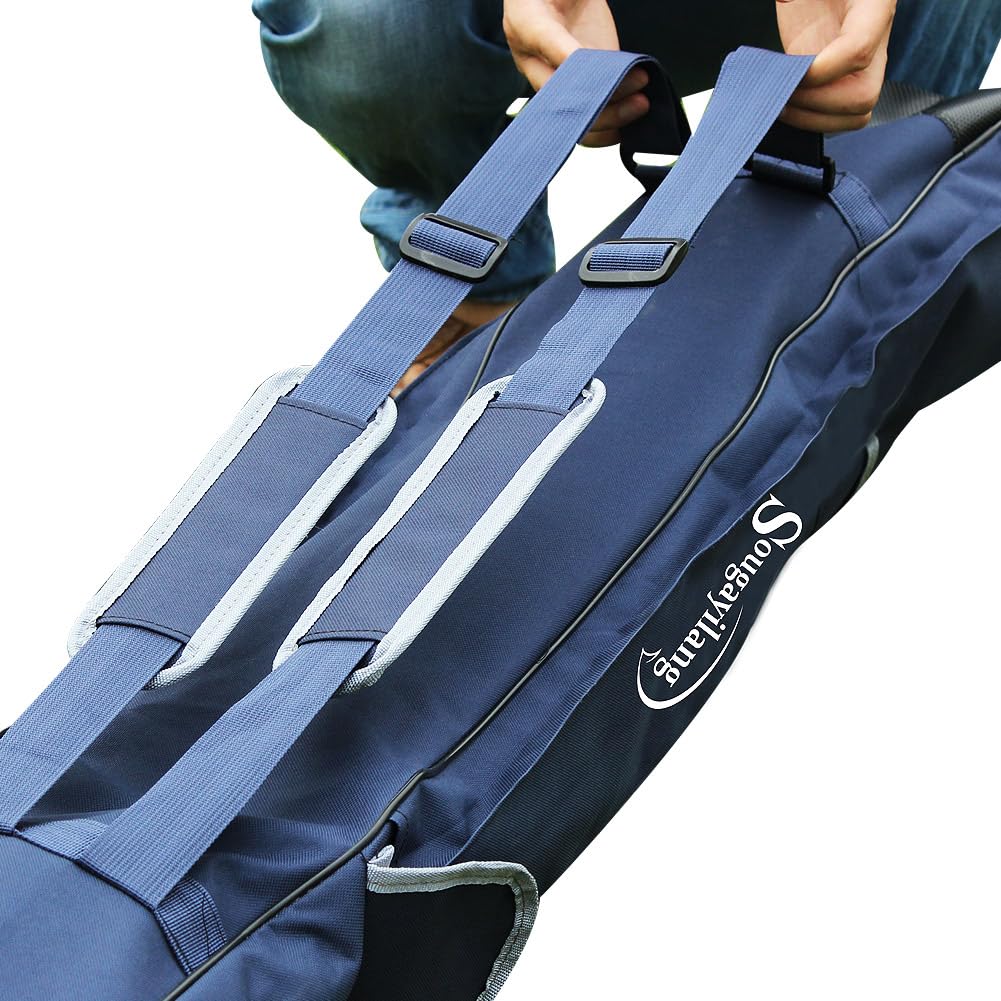 Sougayilang Bolsa Organizadora para Caña de Pescar, Bolsa de Almacenamiento para Caña de Pescar y Carrete, Bolsa Portátil para Viaje de 160cm/170cm, 160cm, 170cm, moderno