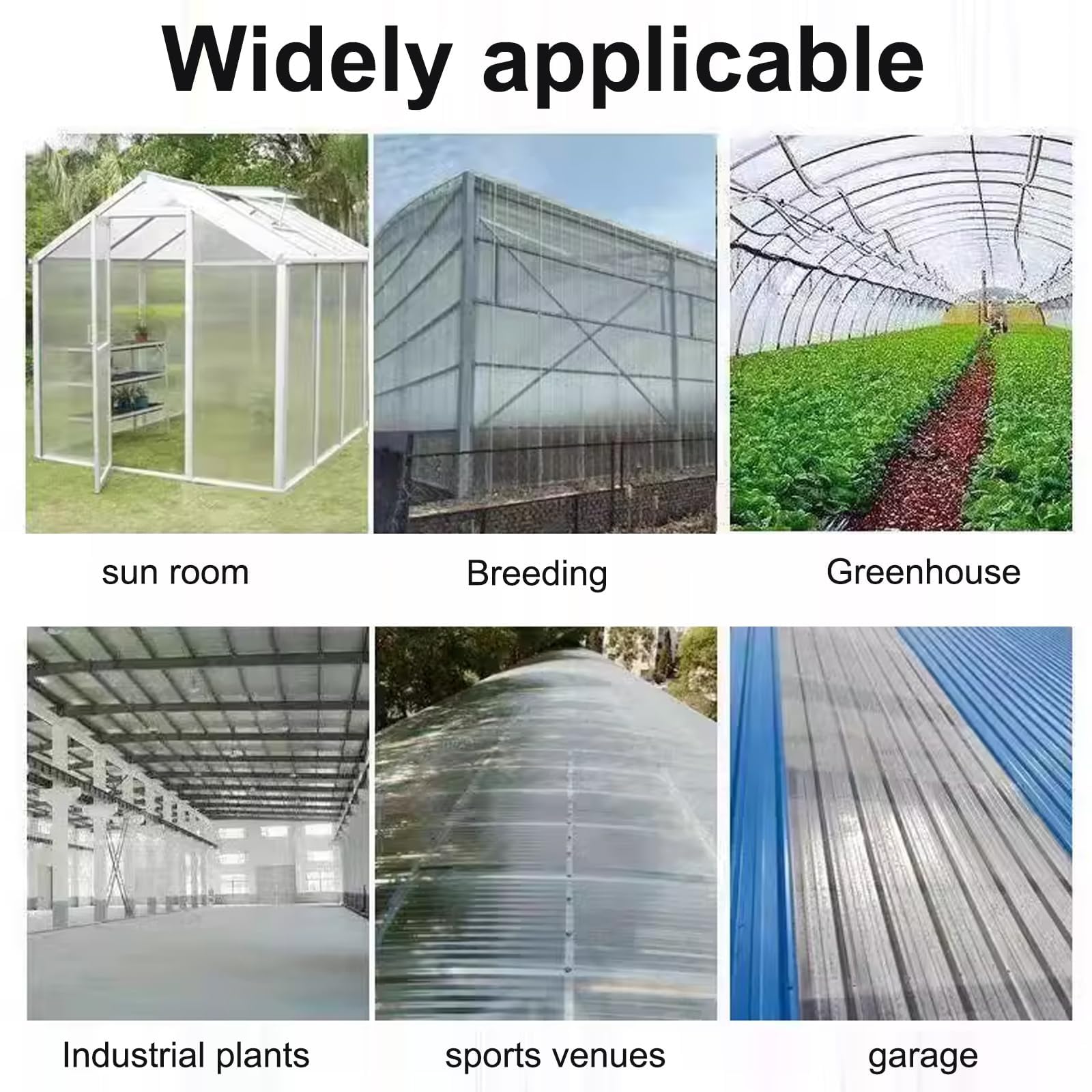 Lámina De Techo Transparente, Láminas Corrugadas para Techos De 2 Mm, Panel De Revestimiento De Techo Aislante, Tejas para Techos Solares, Paneles De Iluminación Natural De Fibra De Vidrio, Cochera A