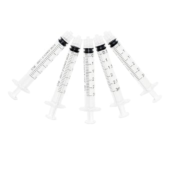 Karlling Pack of 5 X 3 ml 3cc Syringes Without Needle