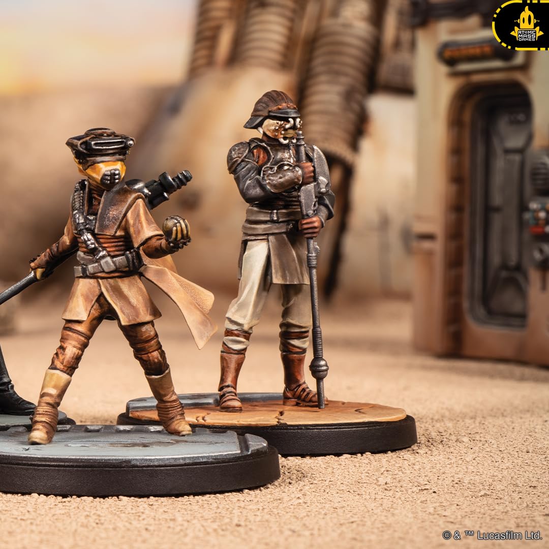 Asmodee Star Wars Shatterpoint, Pack de Escuadra Fearless and Inventive, Luke Skywalker Caballero Jedi, Leia Organa, Lando Calrissian y R2-D2, Expansión Miniaturas, 2 Jugadores, 14+ Años, Español
