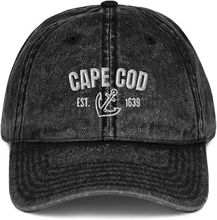 Cape Cod Hats for Men | Boston Hats for Men - Vintage Cap - Fun Design