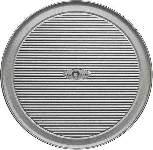 Miniatura 4 de USA Pan Bakeware - Sartén de acero aluminizado para pizza, 12 pulgadas