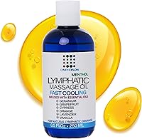 Vista 11 de Aceite de masaje de drenaje linfático con aceite de árnica y coco para recuperación poscirugía y masajeador de drenaje linfático, liposucción, 360