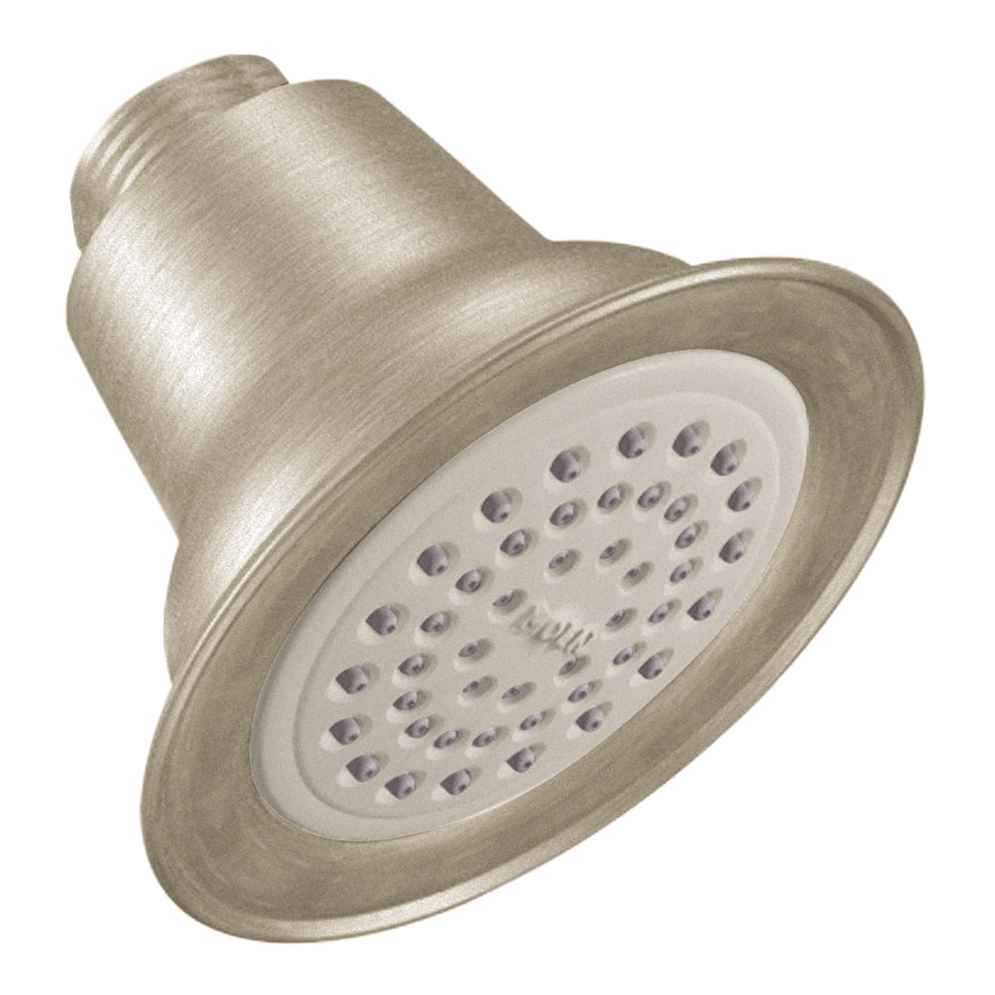 Collection One-Function Shower Head 6303BN, 2.5 GPM, Brushed Nickel
