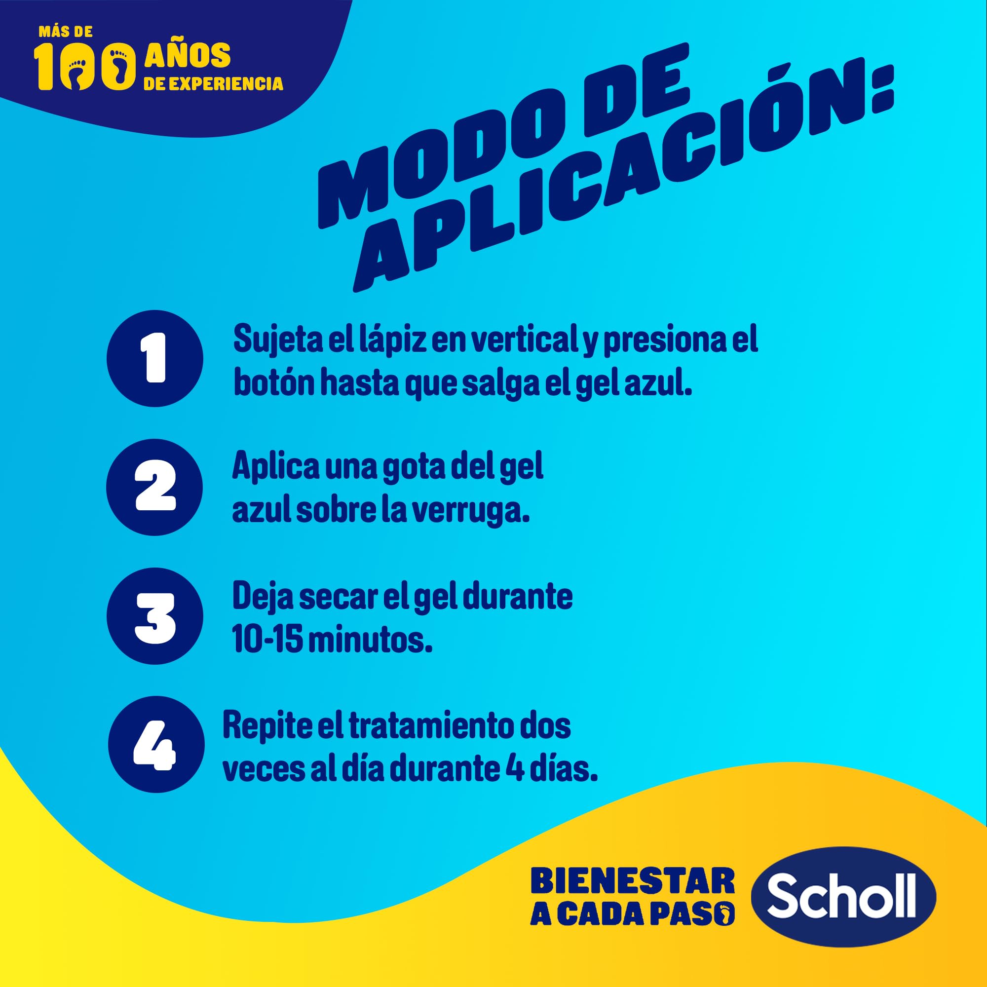 Dr. Scholl's Lapiz de Tratamiento Verrugas - Resultados visibles en una semana - Aplicador de precision - Clinicamente probado - TCA Active Gel
