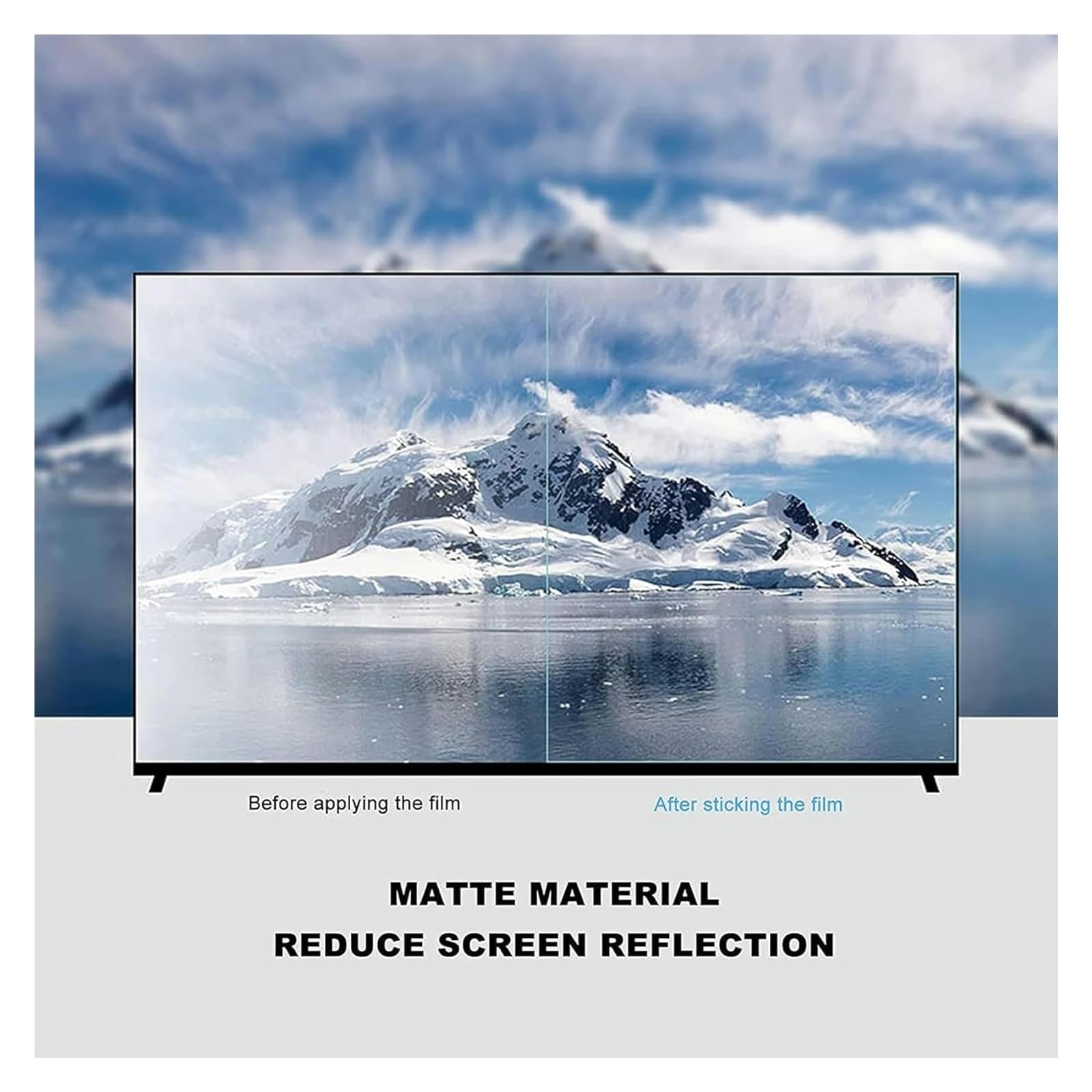 Ochrona ekranu telewizora przed zawrotami głowy, 46 in LED Smart Protect Eyes //Anti Scratch Film for LCD, LED, OLED & QLED 4K HDTV