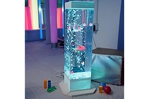 32 Inch Sensory Bubble Tube Lamp - Stimulating Mood Lighting for Kids,...