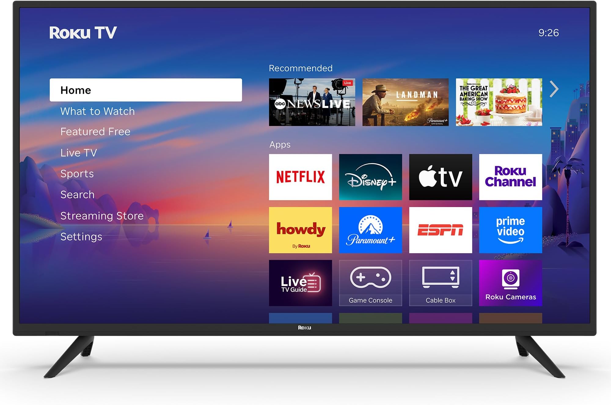 Roku Smart TV – 40-Inch Select Series 1080p Full HD RokuTV with Roku Voice Remote, Bright Picture, Customizable Home Screen – Live Local News, Sports, Gaming