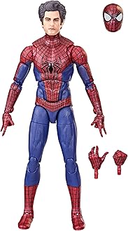 Spider-Man MARVEL Hasbro Marvel Legends Series Amazing Spider-Man, Amazing Spider-Man 2 6-Inch Size Action Figure, Suitable for Ages 4 and Up F6508 Genuine Product