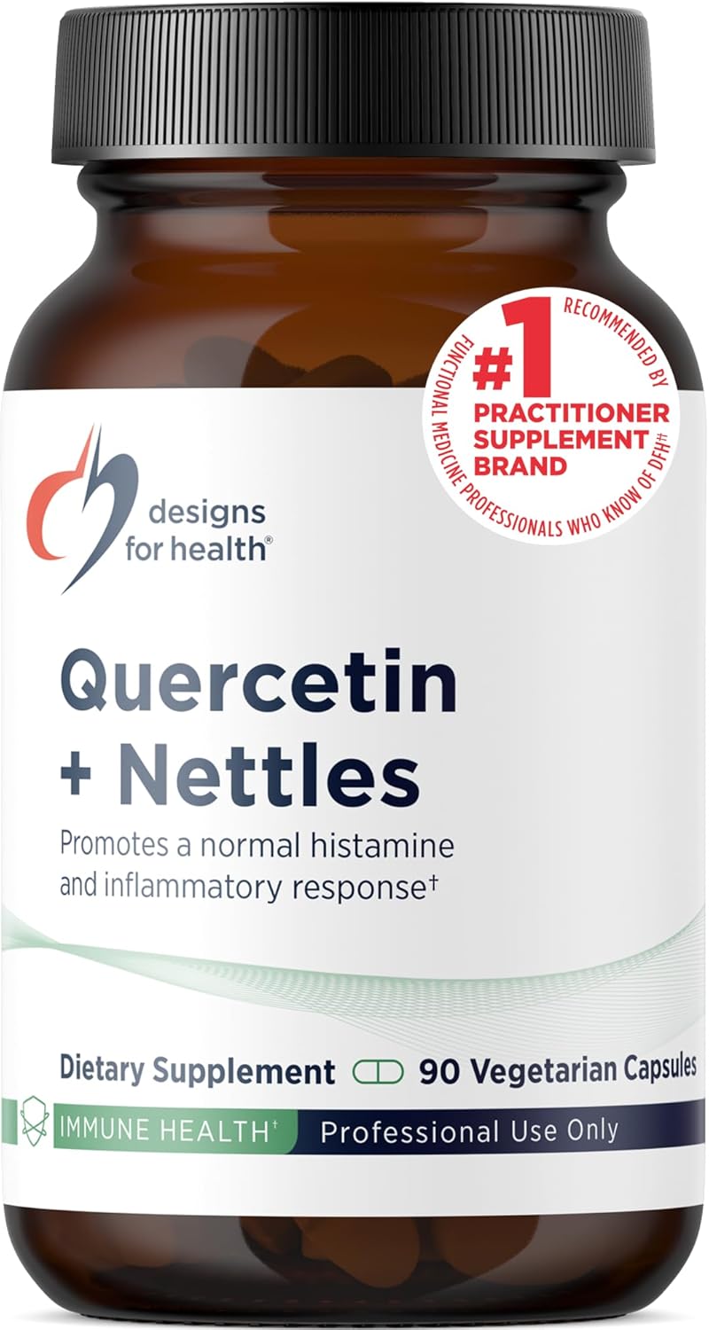 Quercetin + nettle supplement with flavonoids