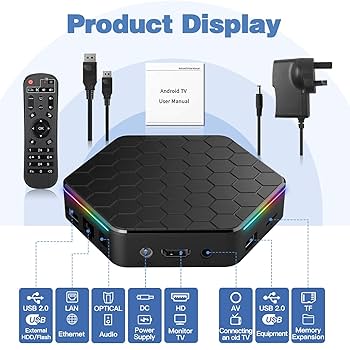 TVBOX(电视盒） TVボックスTanixtx68,Android 12 allwinner H618,wiFi 5g,bt5.0