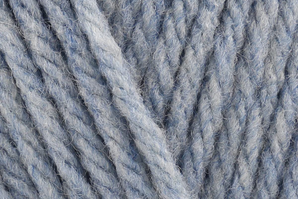 Sirdar Hayfield Bonus Chunky Crochet Yarn, 100% Acrylic Soft Knitting Wool for Cardigans, Jumpers, Sweaters, Ponchos and Capes - 100g Ball - Sky Marl (591) - Single (1 Ball) — image 1