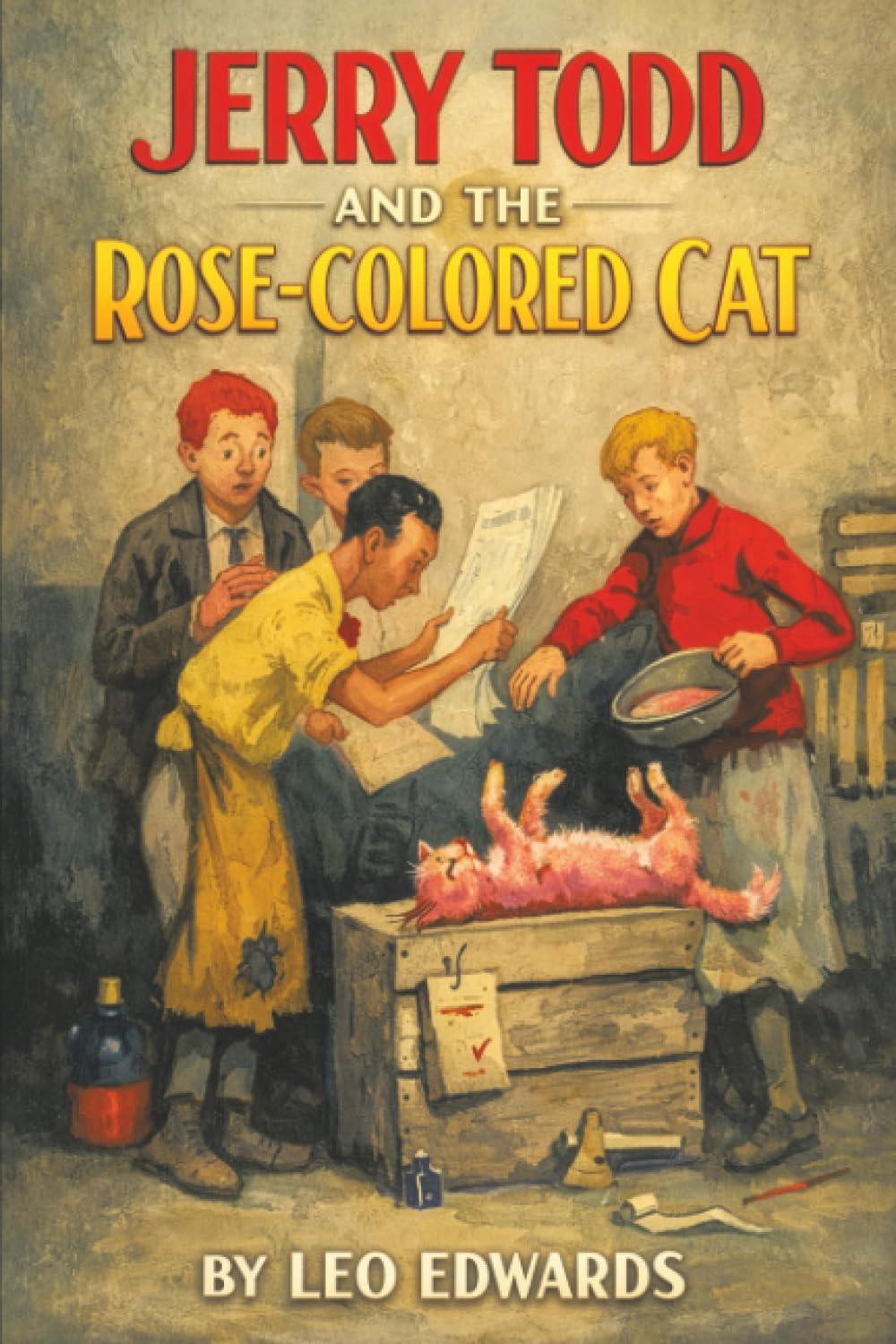 Jerry Todd and the Rose-Colored Cat
