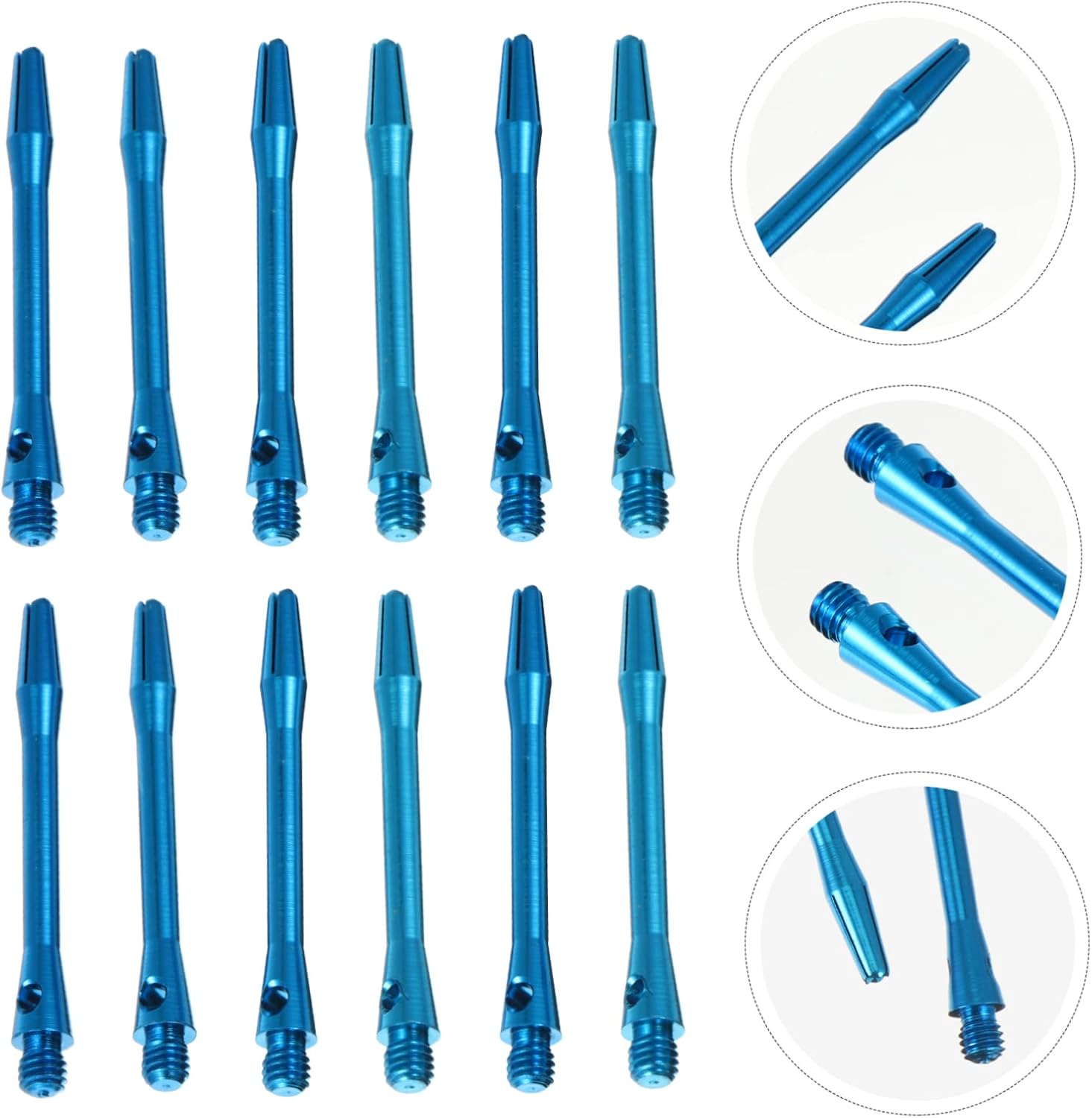 BESPORTBLE Thread Stem Accessories Durable Aluminum Alloy Shafts for Replacement Rods for Worn Broken Shafts for