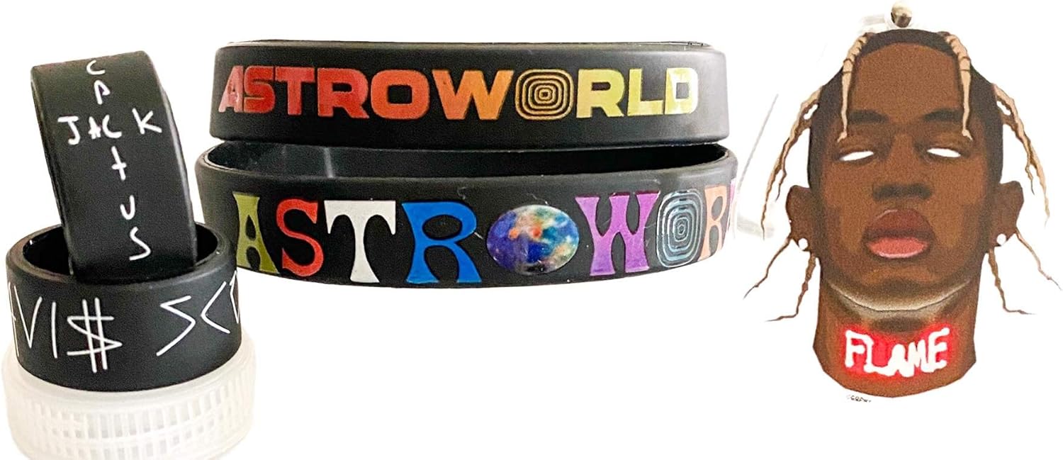 astroworld merchandise ITS LIT - Merch Bracelets & Keychain
