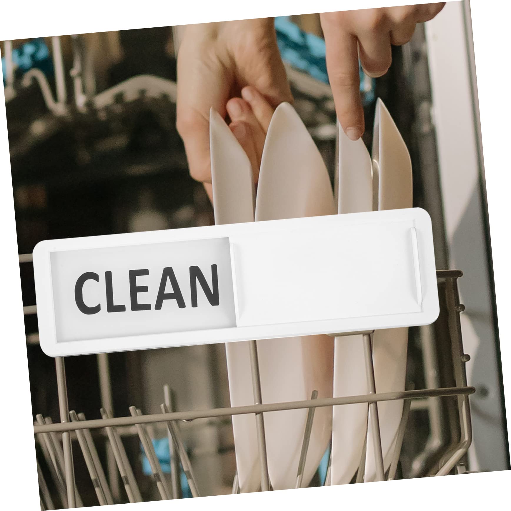 Dirty Clean Magnet Schild VALICLUD Geschirrspler Magnet Schild Clean Dirty  Aus Bambus - Praktischer Sauber/Schmutzig Indikator