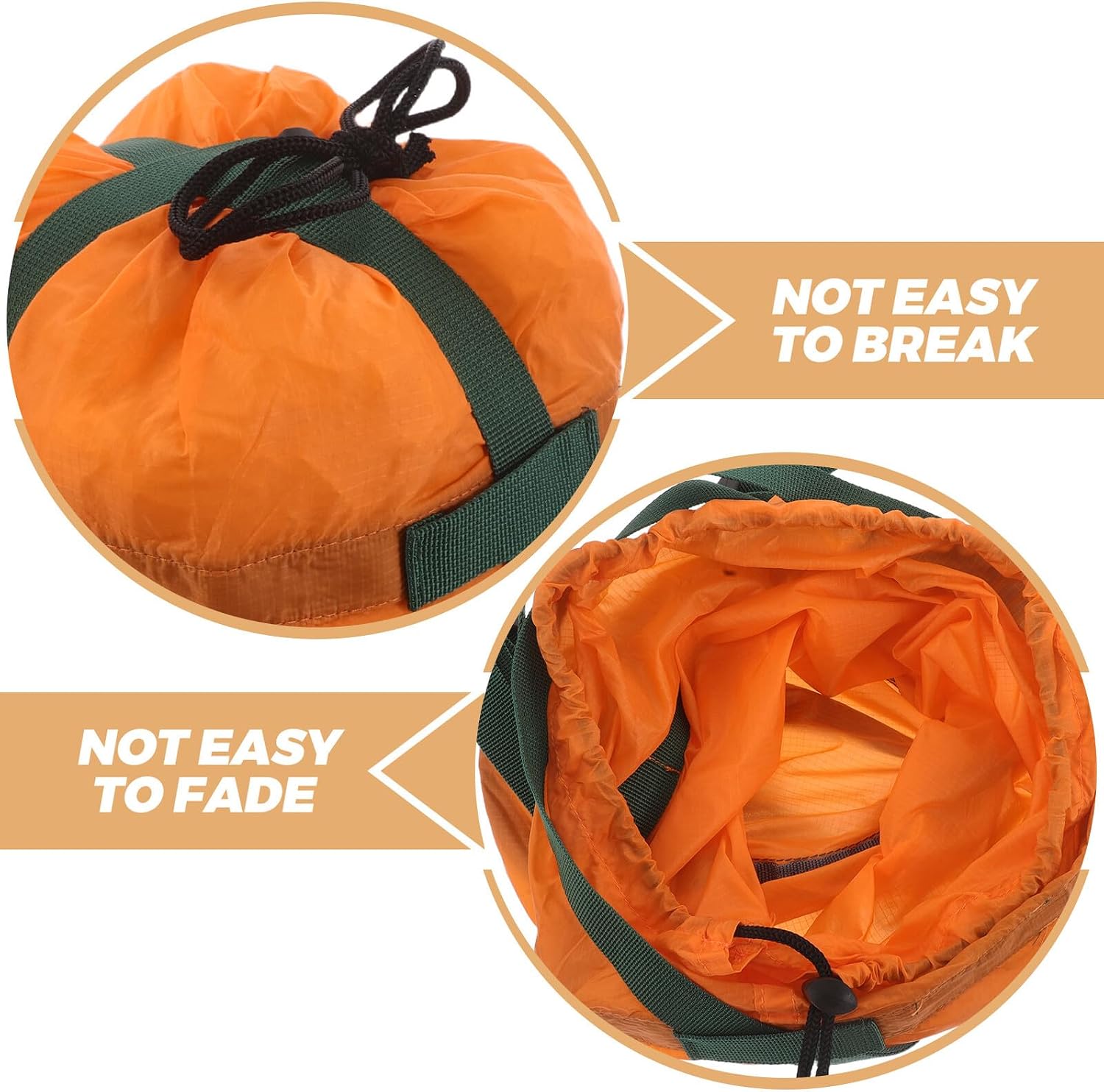 Outdoor Compression Sack Lightweight Camping Stuff Sack Drawstring Closure, Sturdy Storage Bag for Hiking and Travel Gear Organization