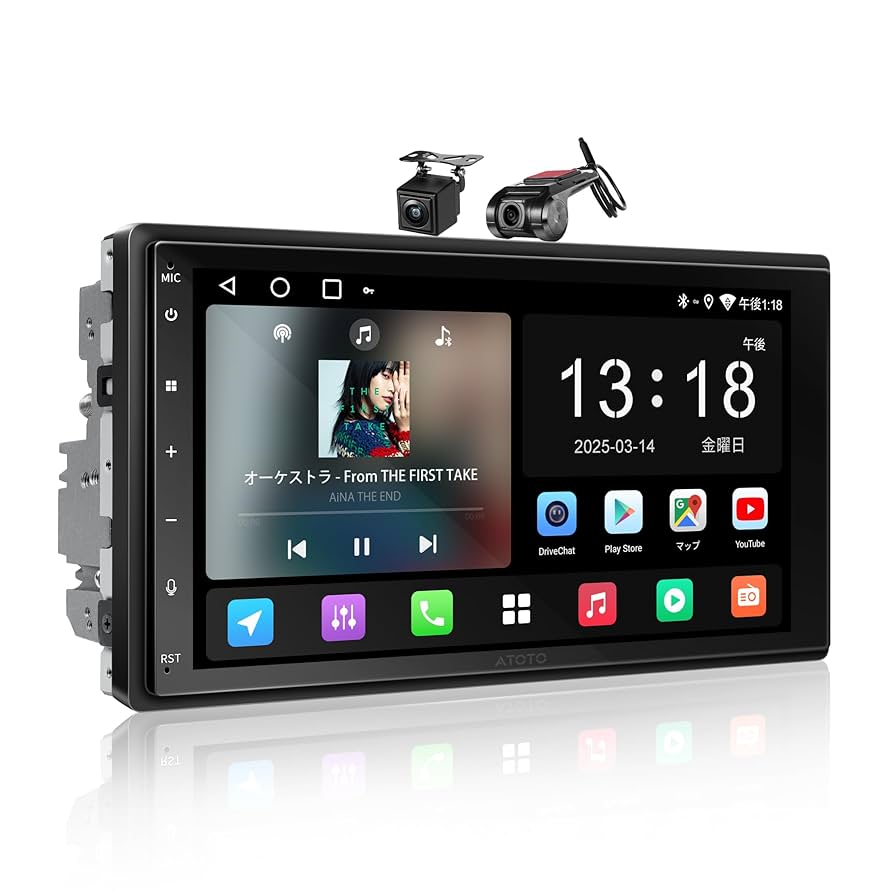 B*b様 ATOTO A5ナビ ATOTO A5 2Din ディスプレイオーディオ 7型 DVR・バックカメラ