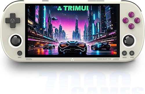 TRIMUI SMART PRO - Consola de juegos de mano integrada con más de 14300 juegos, soporte de tarjeta SD de 256 G, sistema WiFi Linux, procesador