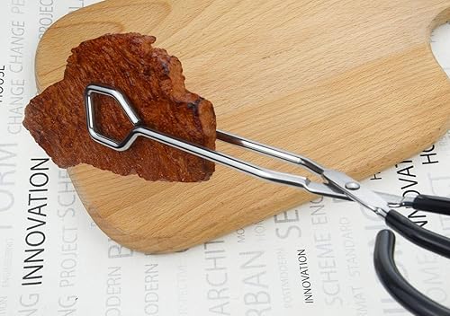 Miniatura 5 de Pinzas de tijera de cocina de acero inoxidable de 10 pulgadas, juego de 2