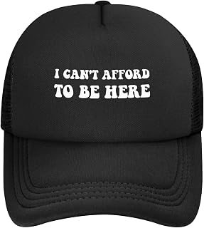 Black Out Trucker Hats for Women