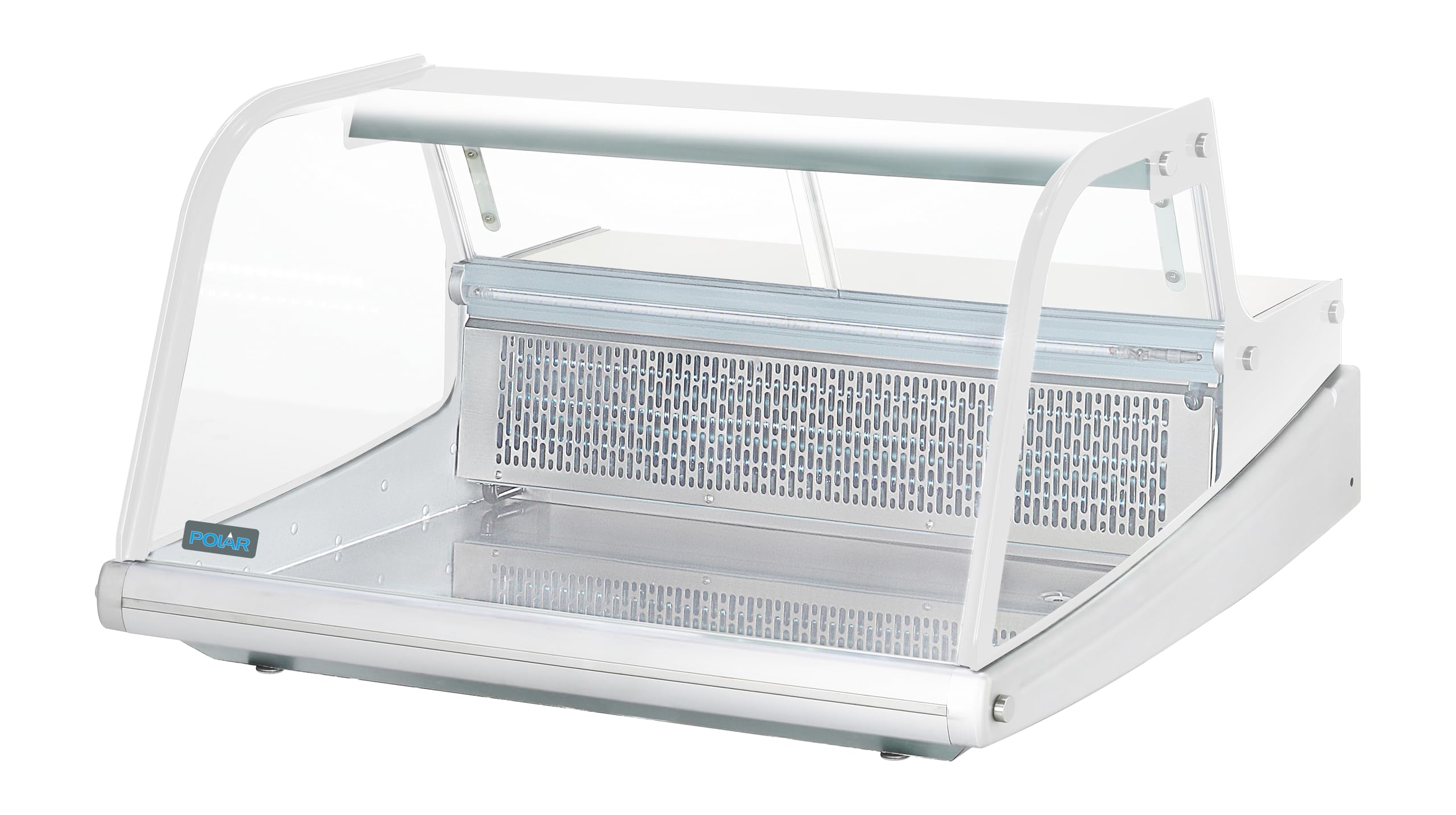 Polar White G-Series Fish Display Serve Over Counter Fridge 175Ltr