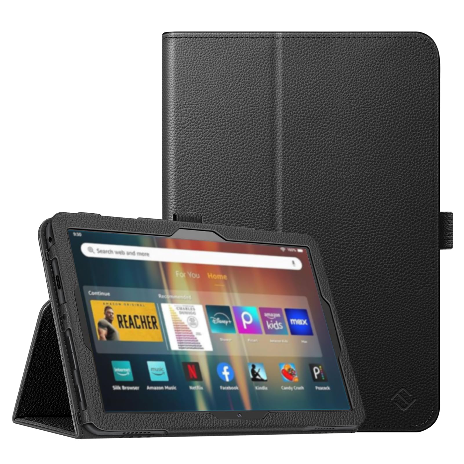 Amazon.com: Fintie Folio Case for Kindle Fire HD 8 & Fire HD 8