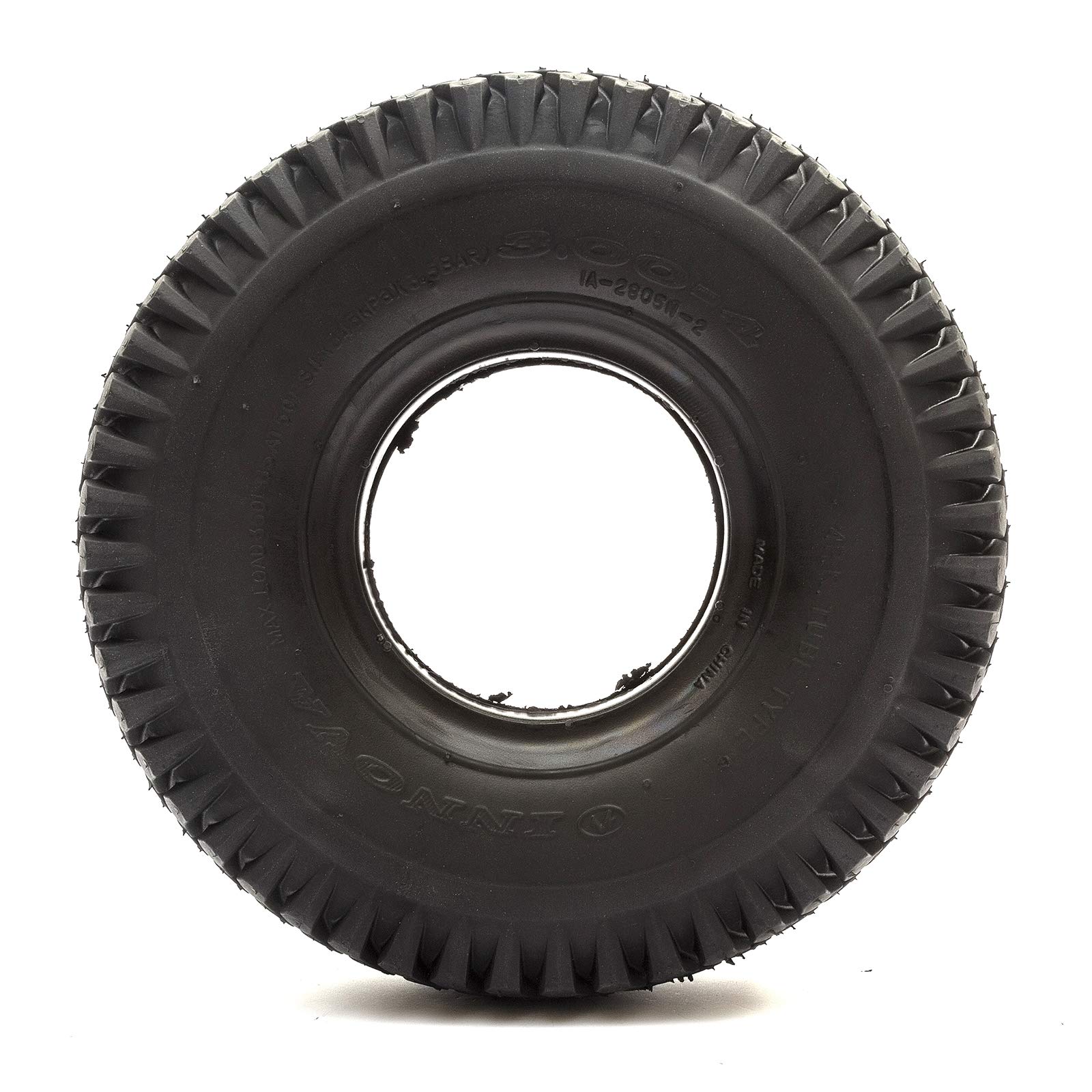 Tyre 3.00-8 Black Knobbly Block Tread Fits Obility Scooter 8 Inch Wheel Ri 4 Ply - View #4