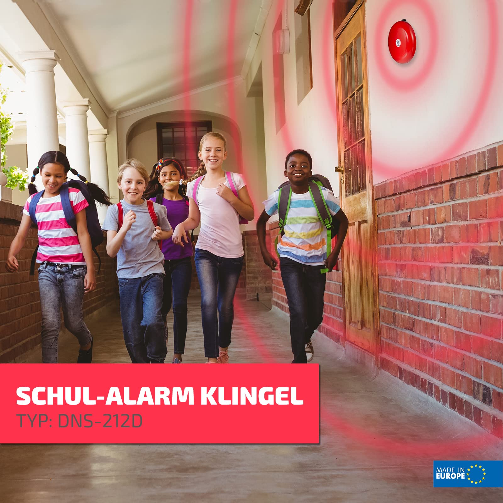 Sundi DNS de 212d Grande Escolar Alarma Bell