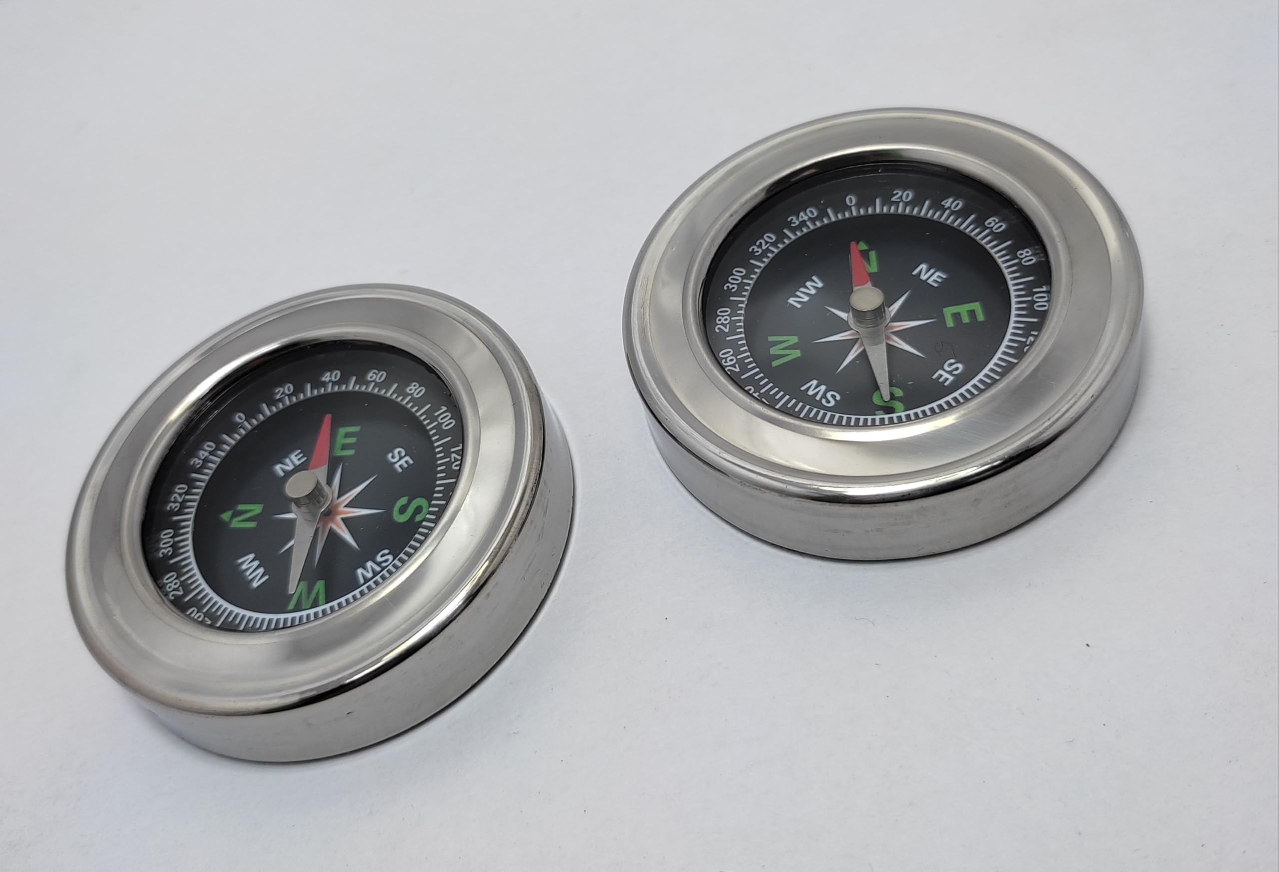 Stainless Steel Magnetic Compass Direction Compas (pack of 2 pcs)-picture-27