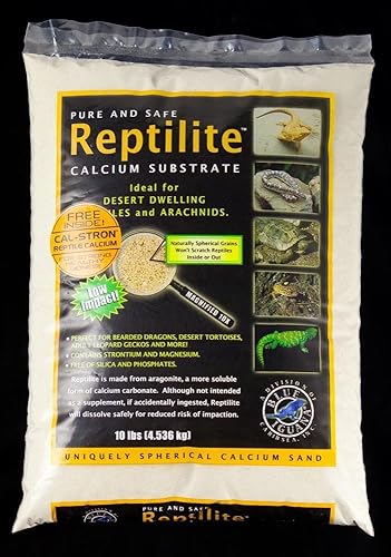 Carib Sea Arena de calcio natural Reptilite 10LBS