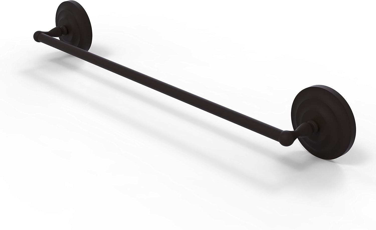 Allied Brass QN-31/30 Que 30 Inch Towel Bar, Matte Black