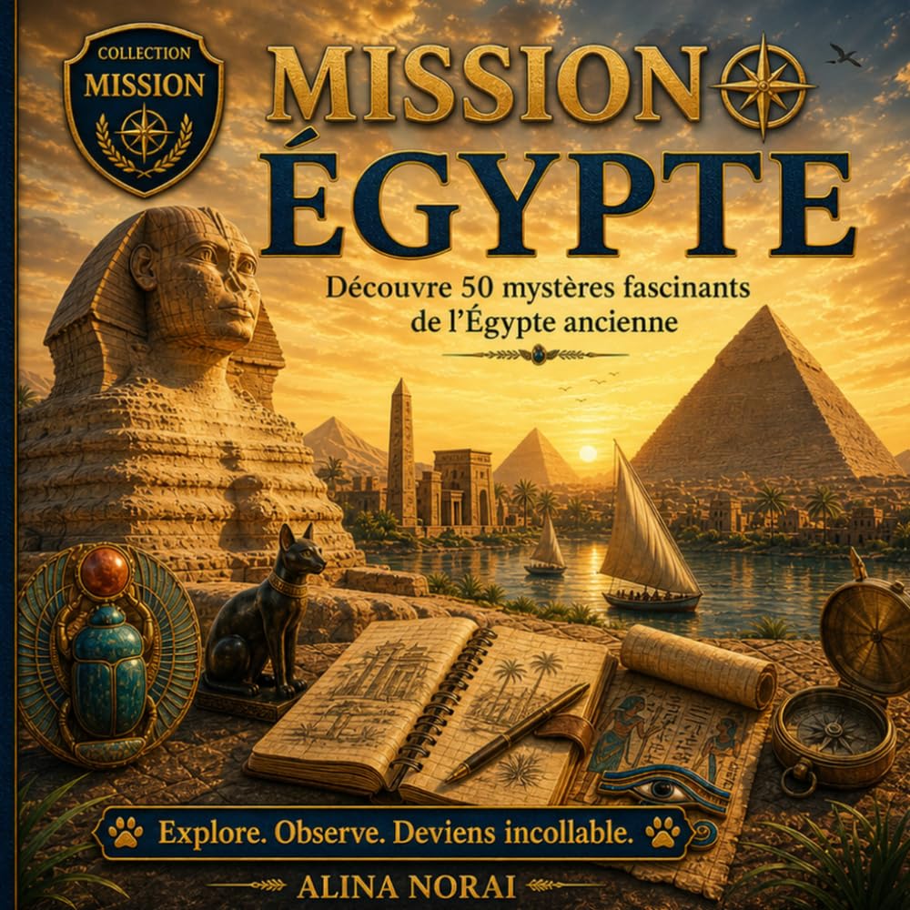 Mission Egypte: Découvre 50 mystères fascinants de l'Égypte ancienne