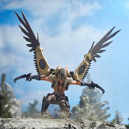 Miniatura 6 de G.I. Joe Classified Series #139, CHIP Raptor Talon & General Ledger, figura de acción coleccionable de 6 pulgadas y mascota con 7 accesorios alas