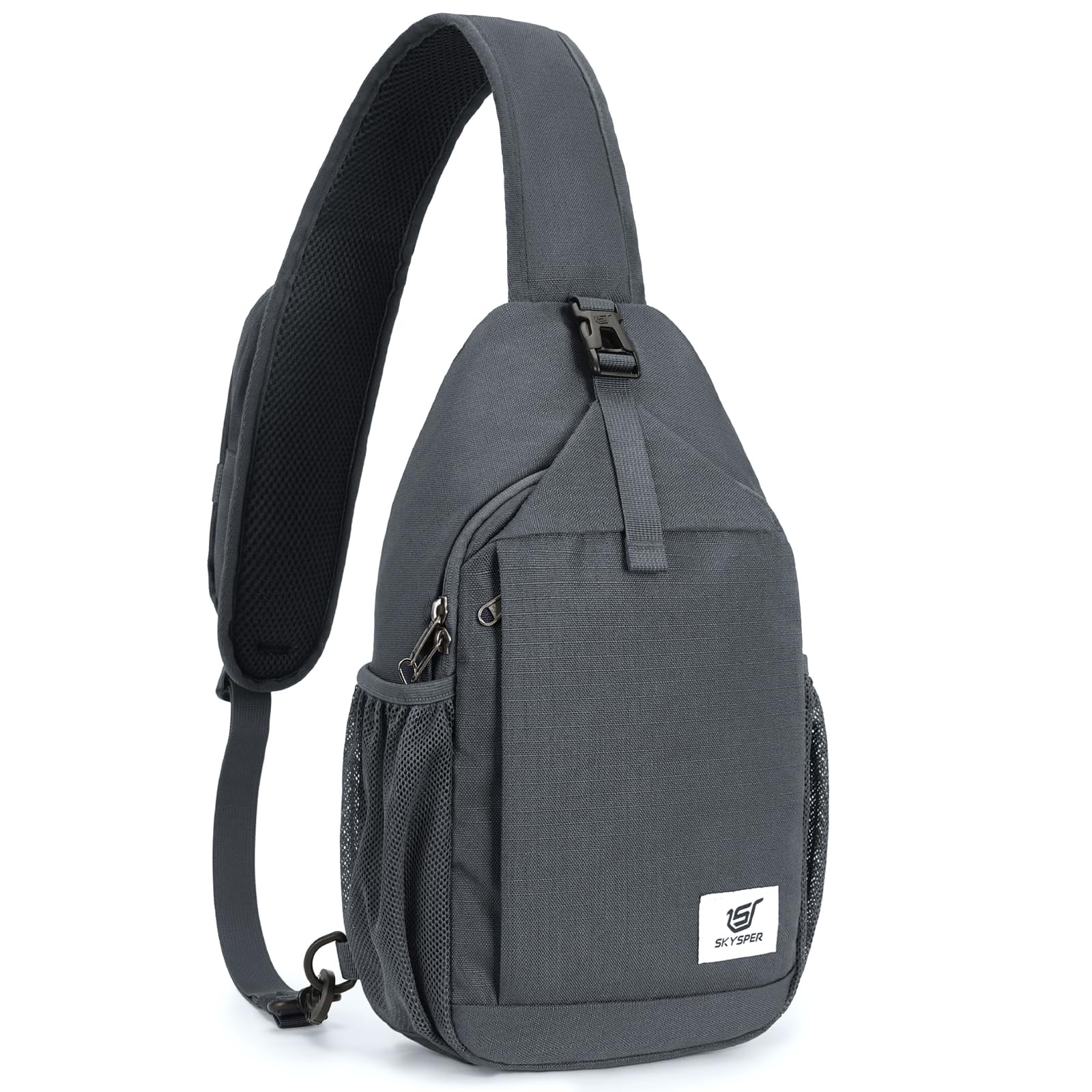 SKYSPER Sling Bag RFID Cross Body Bag Recycled Crossbody Backpack Travel Daypack