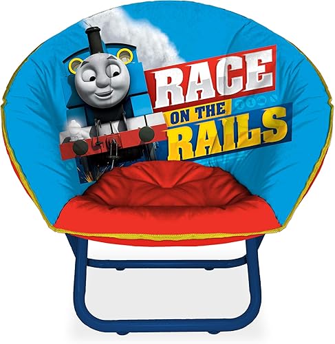 Miniatura 18 de Nickelodeon Blues Clues Silla para platillos plegable para niños de 19" con cojín, a partir de 3 años, poliéster Pistas de Blues,Cocomelon,Casa de