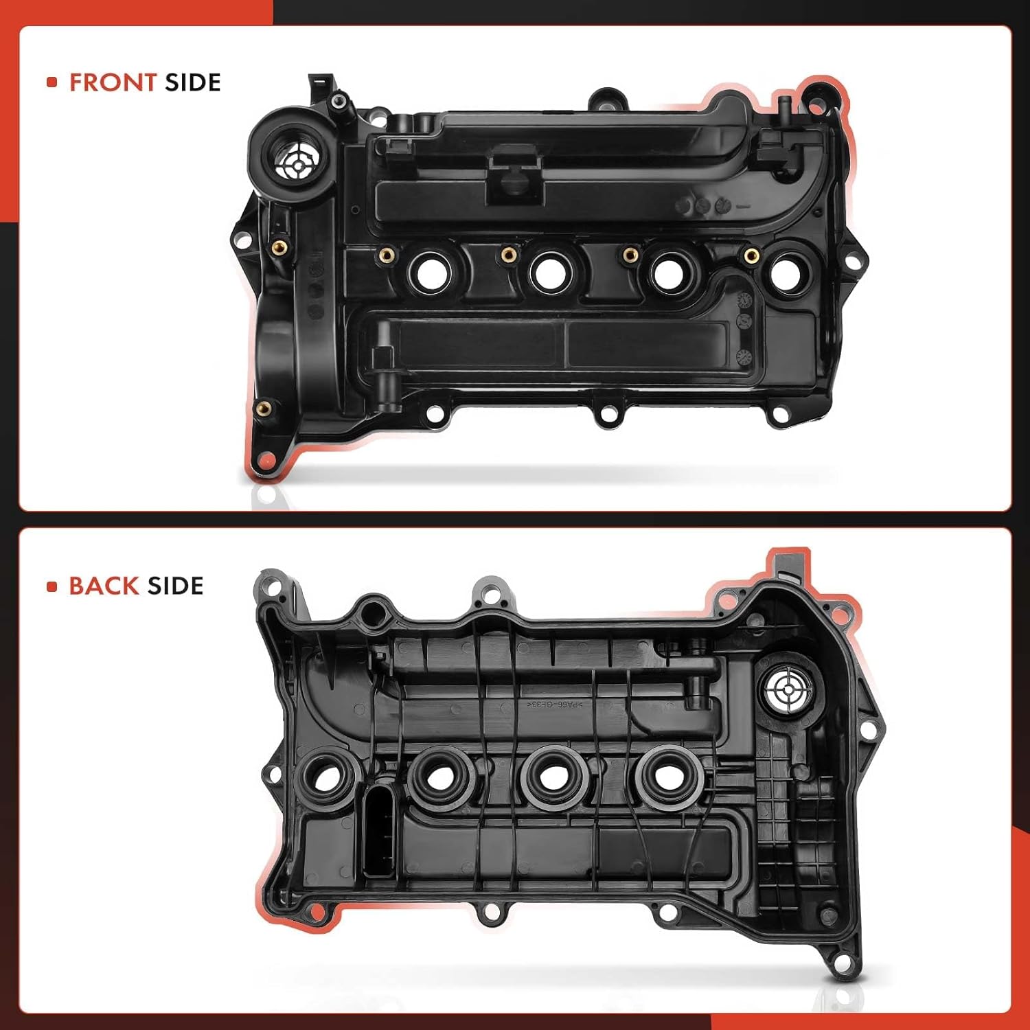 A-Premium 1.5L Turbo Engine Valve Cover with Gasket Compatible with Honda Accord 2018-2024, Civic 2016-2024, CR-V 2017-2024,