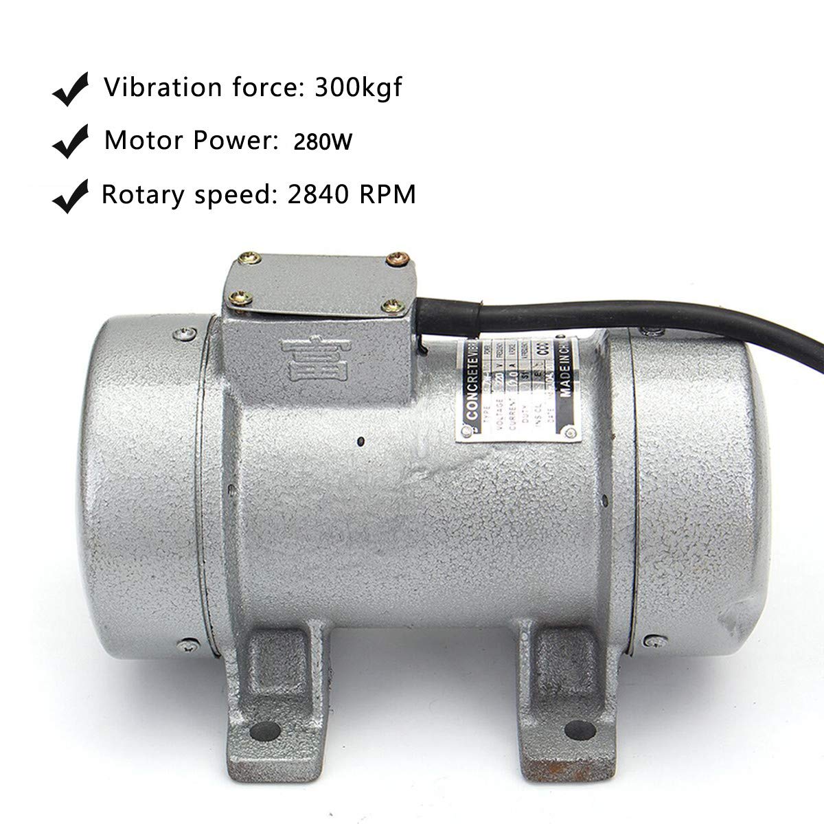 MYOYAY Concrete Vibrator - 280W Electric Motor -2 MYOYAY Concrete Vibrator - 280W Electric Motor -2