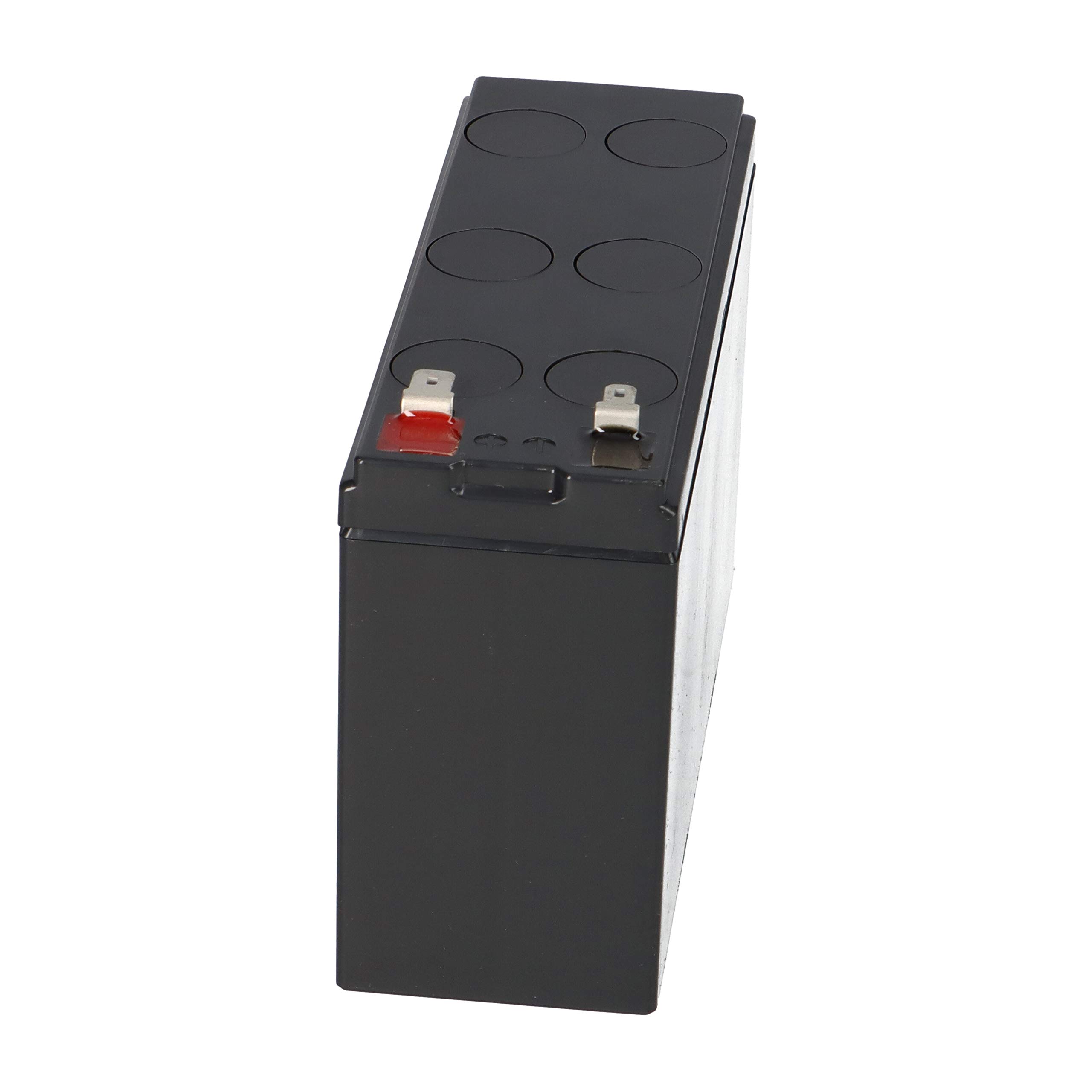 WSB Battery CSB AGM UPS123606 F2F1 - Batería de Plomo de Alta Corriente (12 V, 7 Ah)